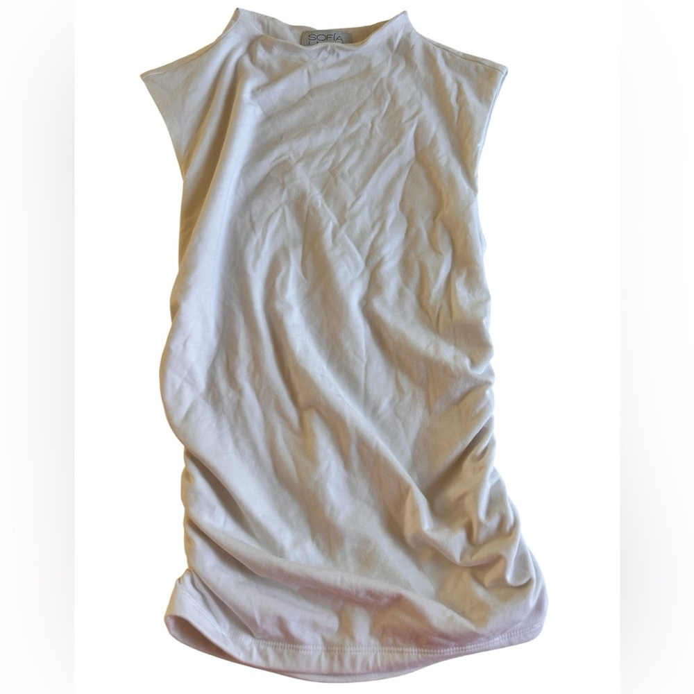 Sofia Jeans by Sofia Vergara Ruched Tee